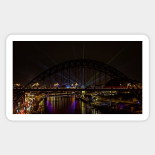 Newcastle Laser Light Show 2021 Sticker